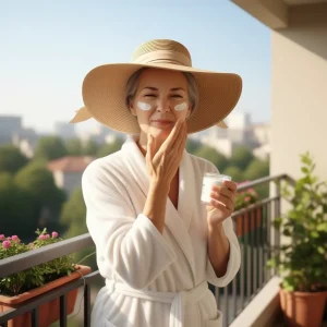 محافظت از پوست در برابر آفتاب پس از یائسگی